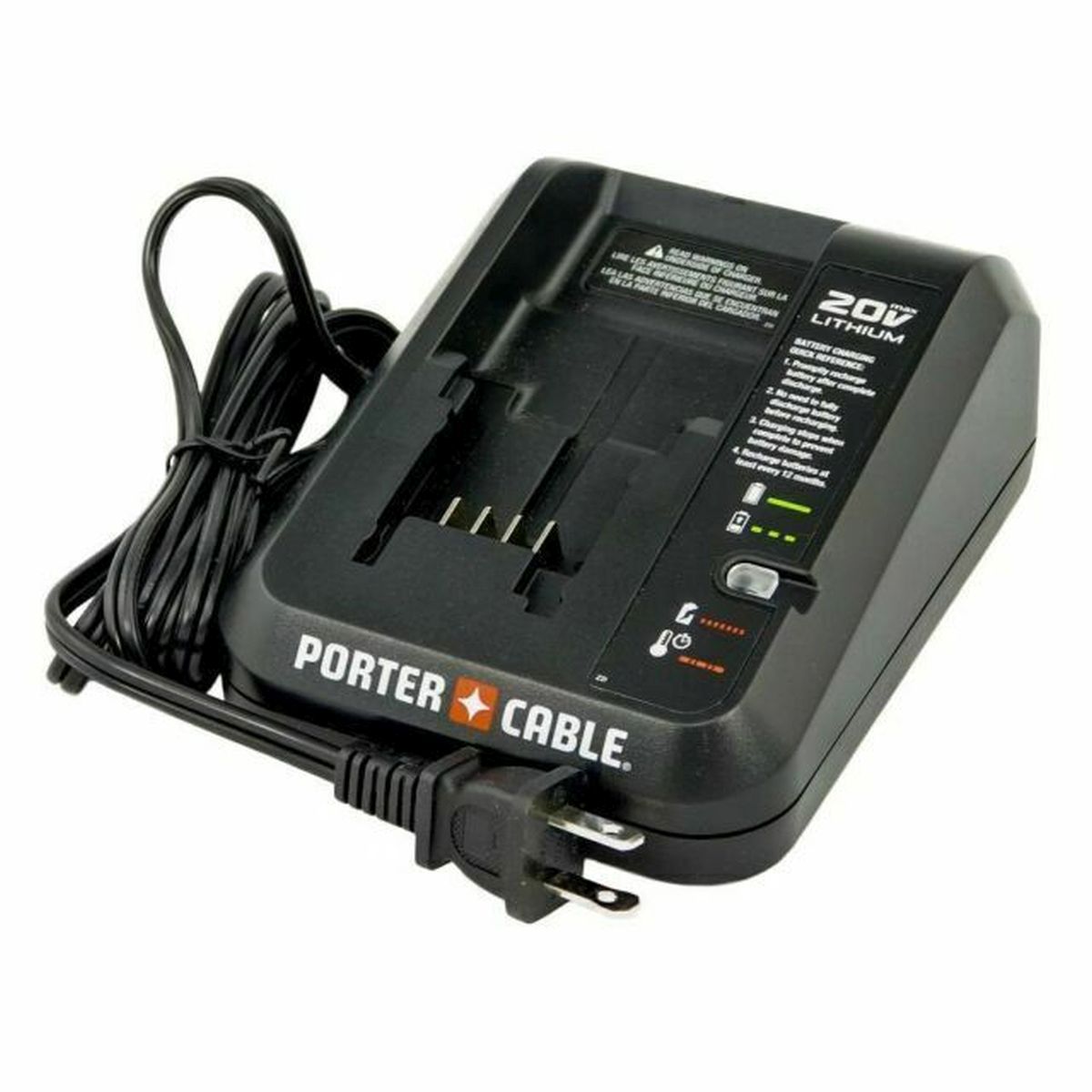 Porter Cable Genuine OEM Replacement Charger # 90599245-01 614405250757