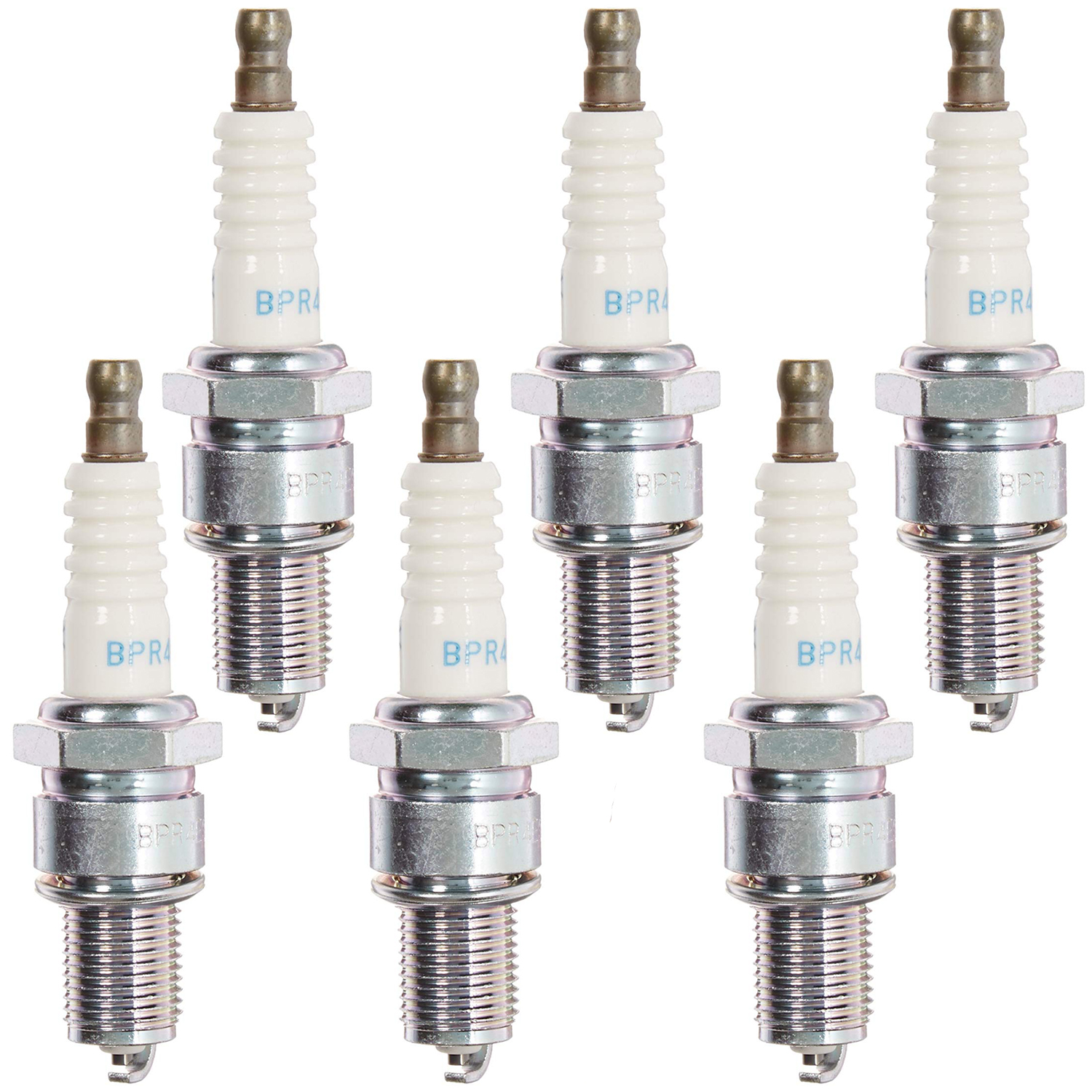 NGK 6 Pack of Genuine OEM Replacement Spark Plugs # BPR4ES-6PK | eBay