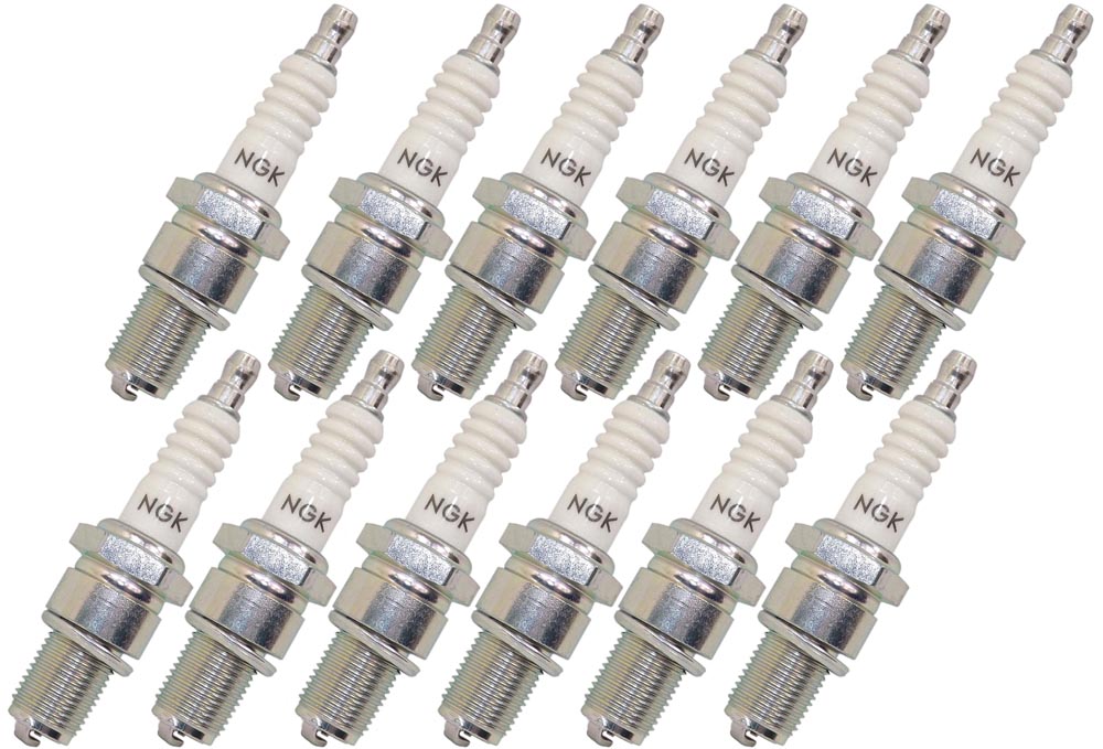 NGK 12 Pack of OEM Standard Spark Plugs BR9ES12PK eBay